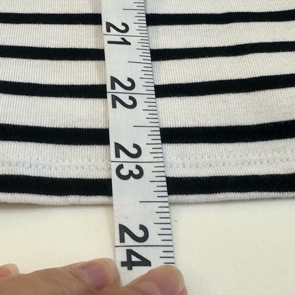 Old Navy Black and White Striped Top - Picture 9 of 9
